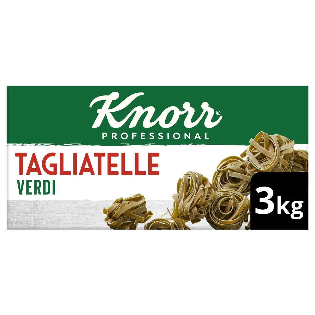 Knorr Collezione Italiana Tagliatelle Verdi 3kg - 